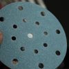 Blue ceramic sanding disc,sandpaper,5 inches,6 inches,125mm,150mm