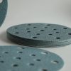 Blue ceramic sanding disc,sandpaper,5 inches,6 inches,125mm,150mm