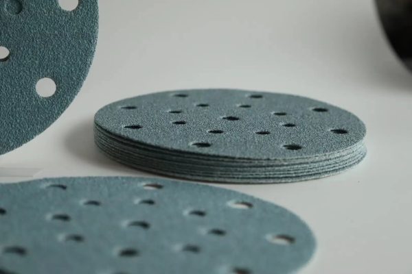 Blue ceramic sanding disc,sandpaper,5 inches,6 inches,125mm,150mm